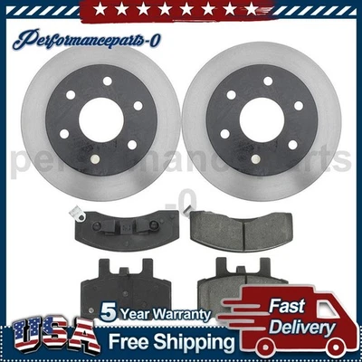 Juego de pastillas de freno de disco delanteras rotor de freno de disco para Chevrolet Tahoe 1998-2000 Foto 1 de 4