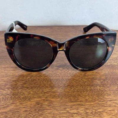 Очки солнцезащитные Anthropologie черепаховые новые с биркой коричневые кошачий глаз - Изображение 1 из 4