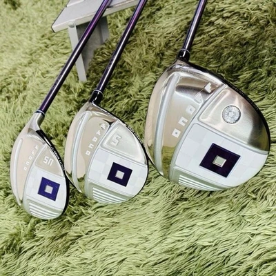 ONOFF LADY 2023 wood 3-Piece Set Ladies Golf Right 1W.5W.5UT FLEX L - Image 1 of 4