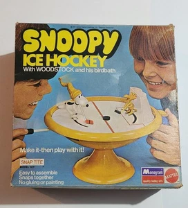 Jeu de hockey sur glace Mattel Snoopy 1971 - Photo 1 sur 10