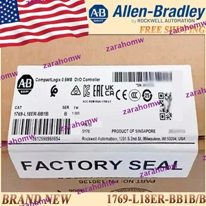 Brand New AB 1769-L18ER-BB1B /B serB CompactLogix 0.5MB DI/O Controller FreeShip - Picture 1 of 12