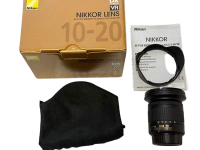 Nikon Wide Angle Zoom Lens AF-P DX NIKKOR 10-20mm f/4.5-5.6G VR for DX format - Image 1 of 3