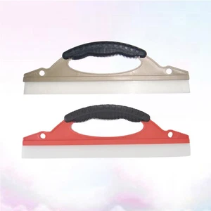  2 Pcs Windshield Brush Window Squeegee Shower Cleaner Tool Car Mirror - Bild 1 von 11