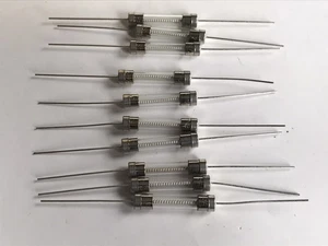 (Lot of 10) BK/MDL-BV-5 Buss FUSE GLASS 5A 250VAC 3AB 3AG replaces MDV & MSV - Bild 1 von 5