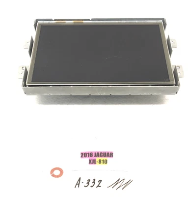 Jaguar XJ XJL 2016-2018 tablero central radio navegación pantalla de visualización de 8" OEM Foto 1 de 4