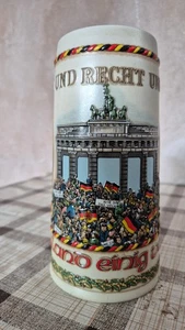 Deutschland Bierkrug 0,7L Deutschland einig Vaterland - Bild 1 von 4