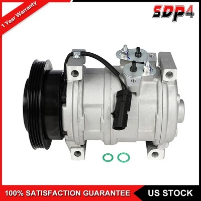 AC A/C Compressor Fits Chrysler PT Cruiser 2.4L 2001 2002 2003 2004 2005 - Image 1 of 4