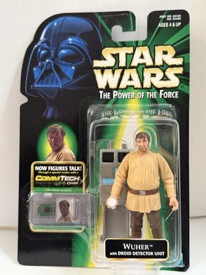 Star Wars POTF Commtech WUHER Power Force ANH Cantina Bar Droid Detector Unidad Foto 1 de 4