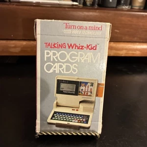 Vintage Vtech Talking Whiz Kid Program Cards 1987 Box Of 50  Estate Find - Picture 1 of 18