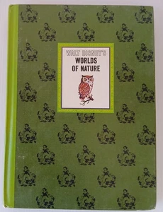 Walt Disney's Worlds Of Nature Hardcover Book 1965 Vtg 15591 Hardcover Wear - Picture 1 of 9