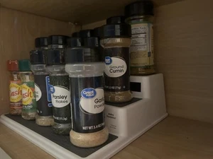 NEW Copco 3-Tier Non-Skid Cabinet Organizer – Spice Rack, Pantry & Shelf Storage - Picture 1 of 21