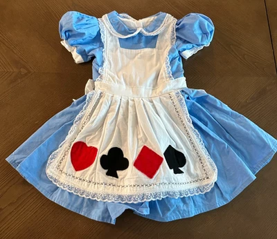 Halloween Alice in Wonderland Costume 5/6 Halloween Children Cute Dress Up - Image 1 of 4