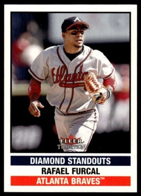 2002 Fleer Tradition Update Rafael Furcal /200 Atlanta Braves #U294 - Image 1 of 2