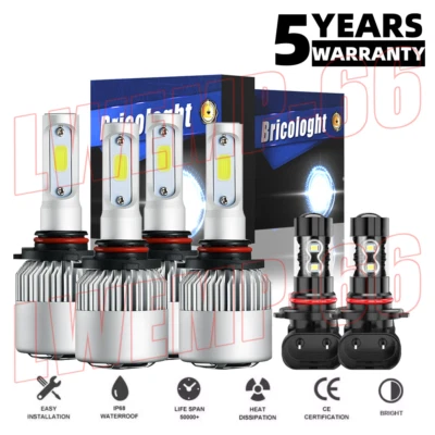 Faro LED xenón blanco + bombillas antiniebla para Toyota Sienna Van 3,5 L 2006-2010 Foto 1 de 4