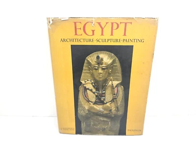 K LANGE Egypt Architecture Sculpture Painting in Three Thousand Years HC/DJ 1961 - Image 1 of 4
