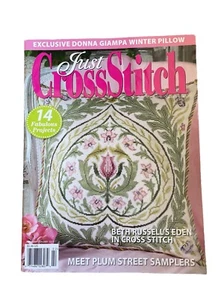 JUST CROSS STITCH 2011 Beth Russell Eden Donna Giampa Winter Pillow 14 Projects - Picture 1 of 3