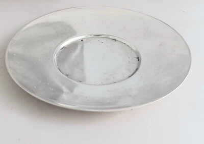 Placa inferior moderna Tiffany Sterling MCM meados do século 5 1/2" - Imagem 1 de 4