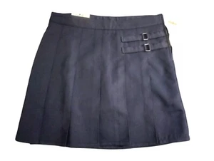 NWT Girls French Toast Two Tab Pleated Scooter Skirt Skort  SIZE 12  1/2 Uniform - Picture 1 of 7