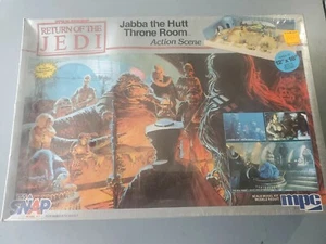 STAR WARS RETURN OF JEDI JABBA THE HUTT THRONE ROOM ACTION SCENE  MODEL KIT NOS - Picture 1 of 10