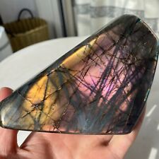 1.95LB Purple Labradorite Crystal Stone Natural Rough Mineral Specimen Healing
