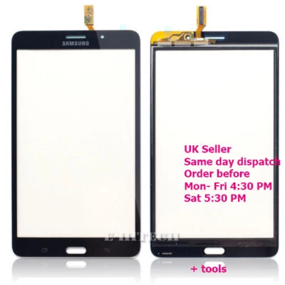 Per Samsung Galaxy Tab 4 7.0 LTE SM-T235 obiettivo digitalizzatore touch screen anteriore vetro