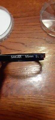 Sakar 55mm SL (1a) lens filter Made In Korea - Image 1 of 4