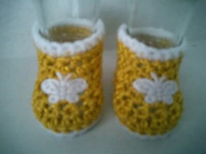 Puppenschuhe, Stiefelchen für Babypuppen, Anziehpuppen, Reborn, 6 cm - Bild 1 von 1