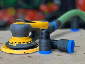 Mirka Deros Schleifer Schlauchadapter kompatibel mit Festool 27 mm Schlauch - Bild 1 von 2