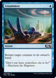 UNSUMMON x4 ~mtg NM-M M20 Magic 2020 4 Common - Picture 1 of 1