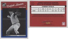 2023 Panini Donruss Retro 1990 Holo Blue Catfish Hunter #275 HOF