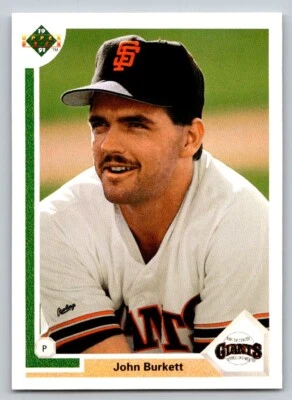 1991 Upper Deck - John Burkett #577 - Image 1 of 2