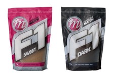 Mainline Match F1 Sweet  and F1 Dark 1kg Carp Fishing Groundbait Roach Bream