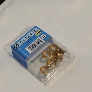 Rosette Messing DIN 17670 5x12,5x23 mm 10 stück - Bild 1 von 1