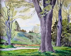 THOMAS WESLEY MCLEAN (1881-1951) Original Painting - Canadian Art - Picture 1 of 10