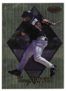 TONY GWYNN 1999 Bowman's Best Baseball # 57 San Diego Padres HOF NM - MT