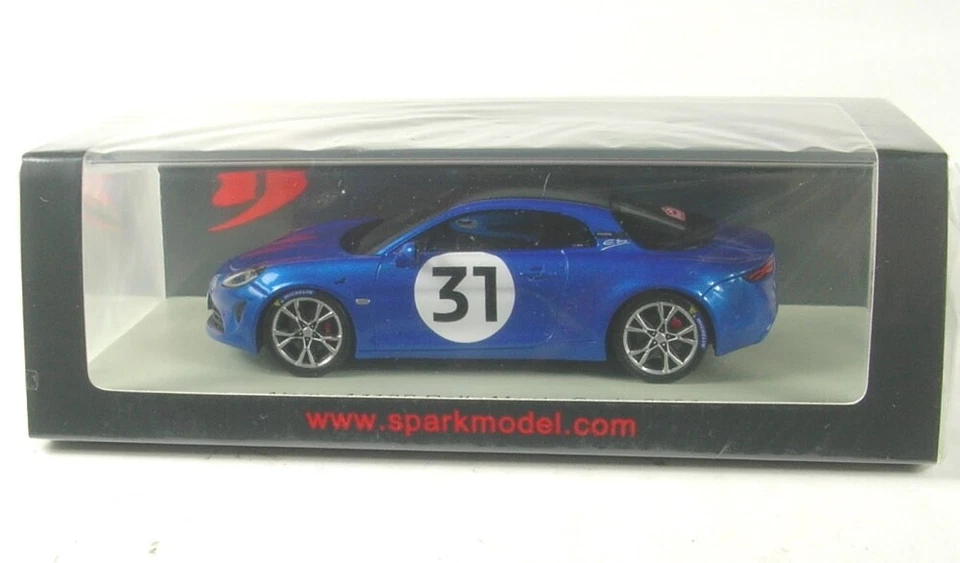 Alpine A110S No.31 Rally Monte Carlo 2021 (Esteban Ocon ) 1:43 Spark - Immagine 1 di 1