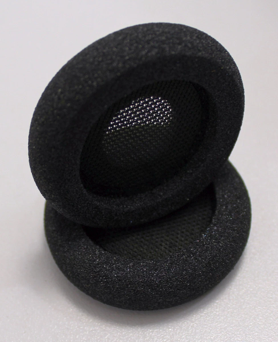 Amazingdeal Ohrpolster Für Kopfhörer – 65 Mm, 10 Stück, Schaumstoff, Schwarz
