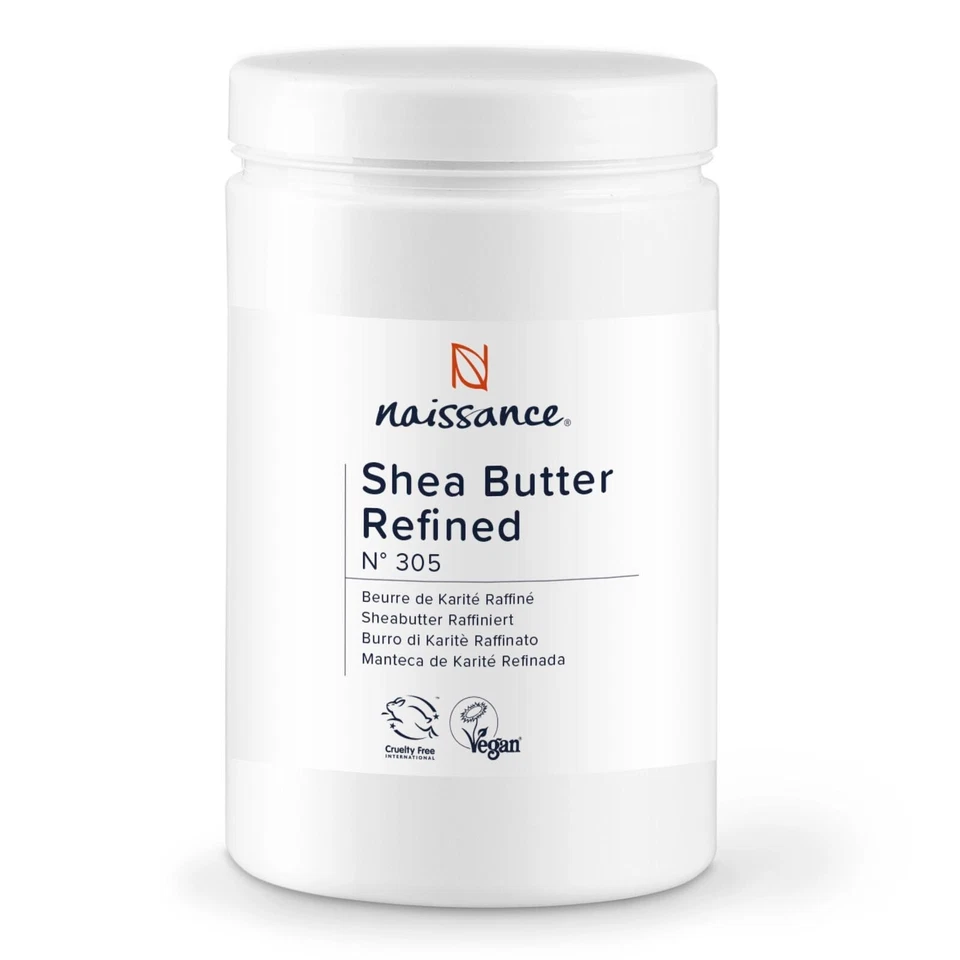 Naissance Shea Butter Refined (N° 305) - 1kg - Massage, Beauty, Skin