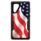 OtterBox Commuter for Galaxy Note(Choose Model)Rd Whte Blu United States Flag