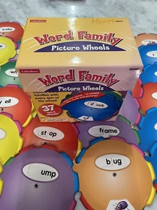 Lakeshore DD367 Word Family Picture Wheels Preschool PreK K Homeschool Classroom - Picture 1 of 2