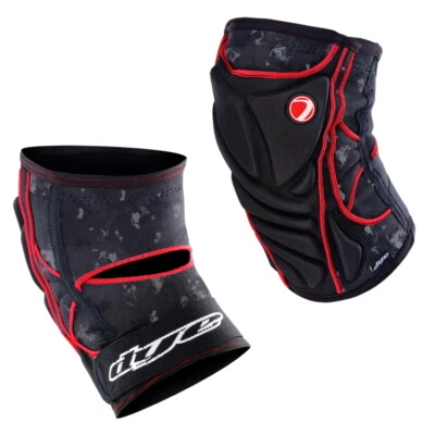 Dye Performance Paintball Ginocchio Pads/Ginocchiere (Nero/Rosso) - Imagen 1 de 4
