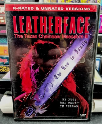 Leatherface: The Texas Chainsaw Massacre III (R-Rated & Unrated Versions) Horror - Image 1 of 3