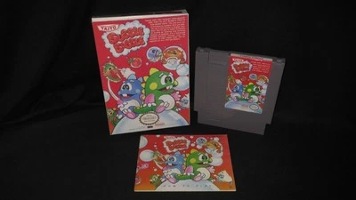 Bubble Bobble Oval Seal Nintendo NES 1988 NES CIB Complete - Image 1 of 4