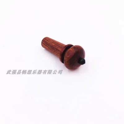 Viola part,10pcs of great rosewood viola endpins,beauty ebony decoration - Image 1 of 2