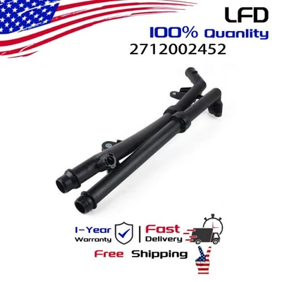 2712002452 Tubo de bomba de refrigerante de agua para Mercedes-Benz W204 C250 SLK250 2012-2015 Foto 1 de 4