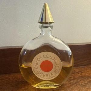 Vintage Guerlain Shalimar Paris 50 ml Eau De Cologne Open Bottle Under Half Full - Picture 1 of 6