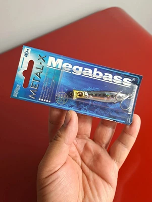 MEGABASS Metal-X Cabezal de Burbuja Cuchara Jigging, 2.4", 1 oz. (28 g), color IL IWASHI Foto 1 de 4