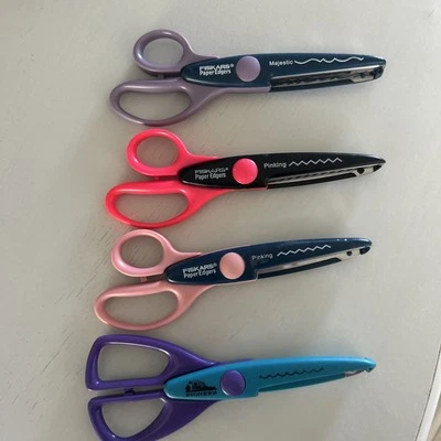Fiskars Paper Edgers Scissors Chose your Pattern Crafting Scrapbooking - Image 1 of 3