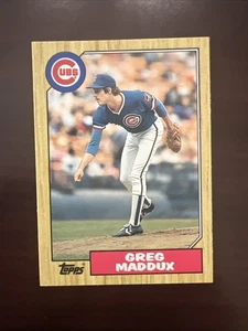1987 Topps Traded - Greg Maddux #70T (RC) Braves Cubs - Picture 1 of 4