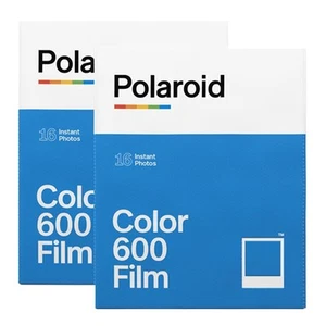 POLAROID, Doppelpack 16 Films Photo 600 für Sofortbildkamera 600, Weiß - Bild 1 von 2